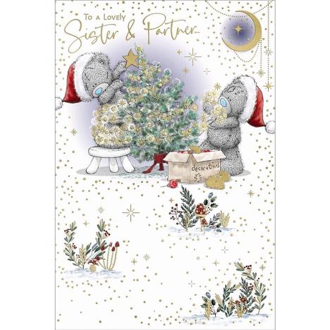 Lovely Sister & Partner Me to You Bear Christmas Card £2.49